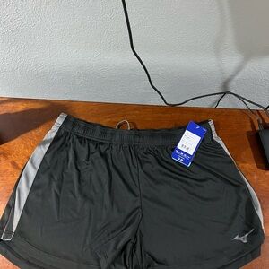 Women’s Black Mizuno Running Shorts